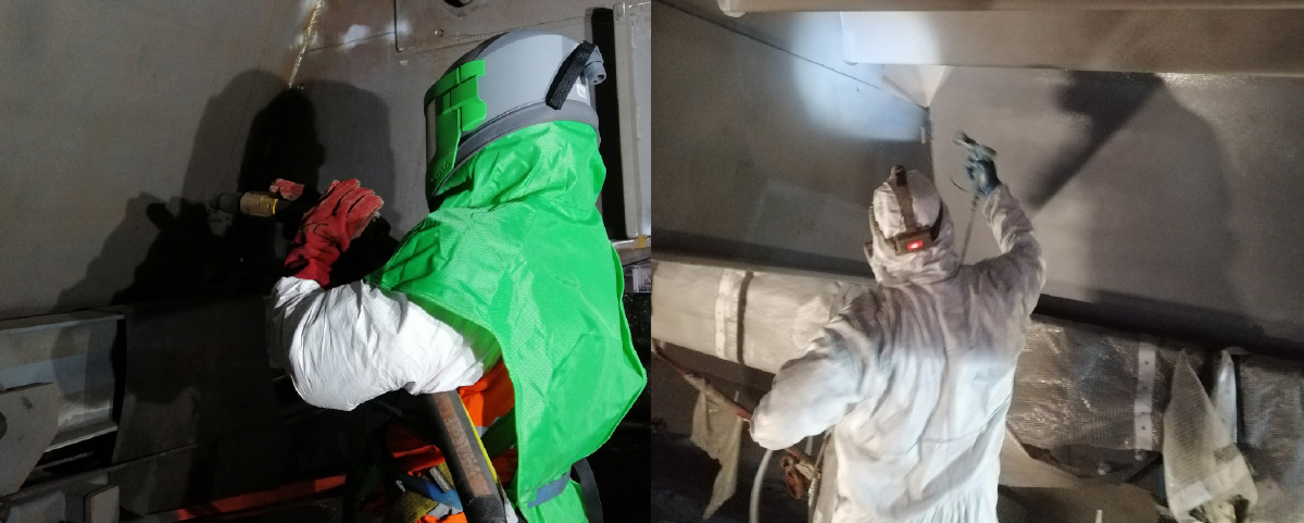 Blasting and Painting